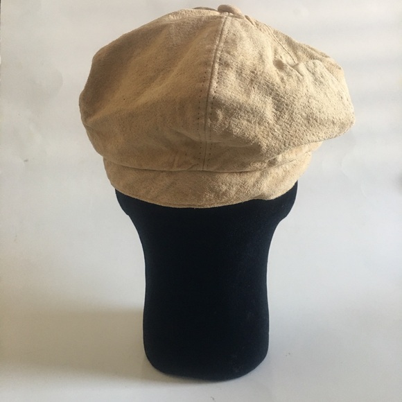 Nine West Nine& Co Suede Newsboy Cadet Hat 22” Circumference - Picture 5 of 13